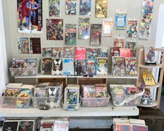 JUST PART OF THE HUUUUGE COMIC BOOK COLLECTION!