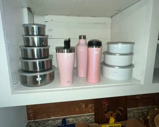 COVERED STORAGE BOWLS