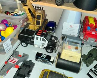 VINTAGE PRESSED STEEL TOYS AND MORE
