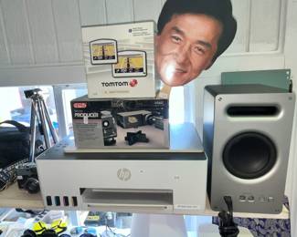 HP PRINTER, TOM TOM GPS, MORE