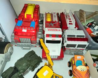 TONKA FIRE TRUCKS