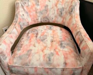 2 custom Matching Barrel Chairs