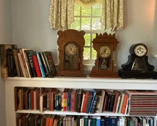 Books & Clocks