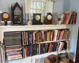 Books & Clocks