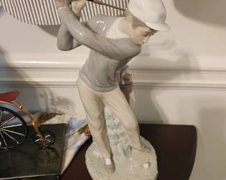 Lladro--Golfer