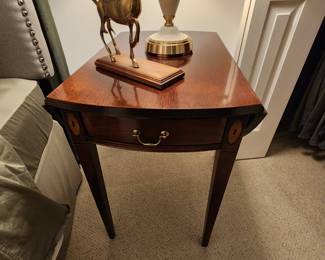 Pair of Hickory Chair Accent Tables
