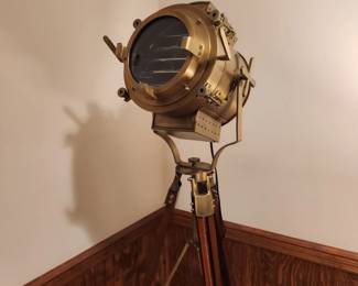Brass Nautical Floor Lamp