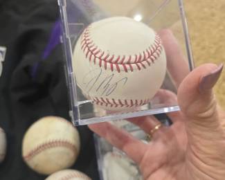 nolan Arenado signed ball