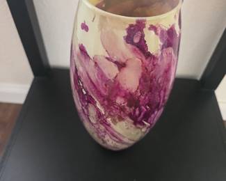 pink vase decor