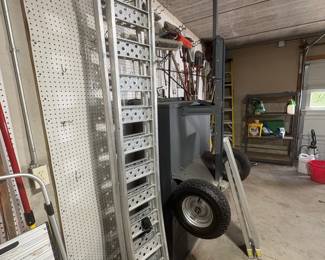Aluminum Loading Ramp with Wheels