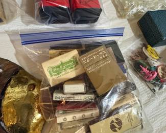 Collection of Vintage Coffee Tins and Matchbooks