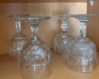 Paşabahçe Elysia Cut Crystal Wine Glasses
