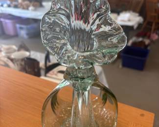 Jack in the Pulpit Art Glass Vase