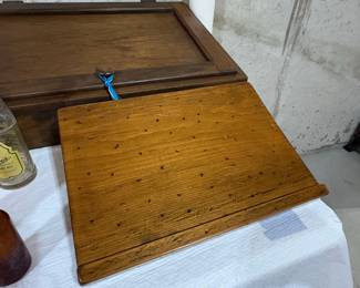 Antique Wooden Ice Box