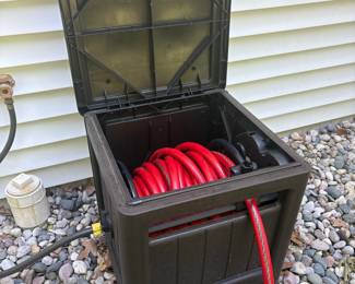 Suncast 150 ft. Hideaway Hose Storage Box