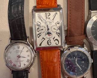 Rolex watch and other watches