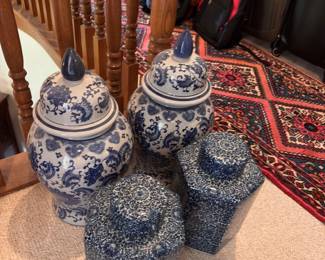 Porcelain vases, Chinese