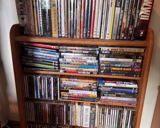 DVDs and CDs