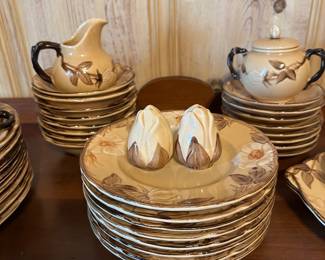Full 8 piece place setting of Franciscan Cafe Royal plus more