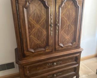 Drexel Furniture dresser, nightstands and armoire.....