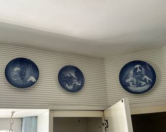 Royal Copenhagen collector plates.....