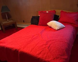 Futon with bed frame