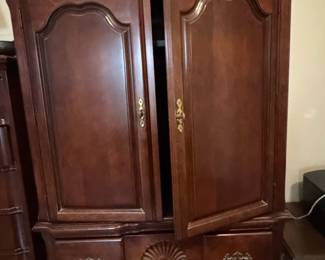 Thomasville Cherry Wood Armoire or Wardrobe