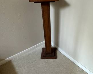 Arts and Crafts Mission Oak Plant Stand
