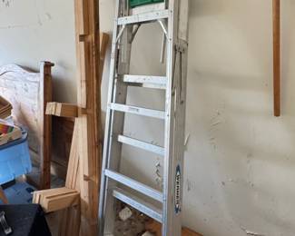 Werner foot Aluminum Step Ladder