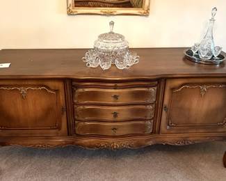 French Provencial Louis XV Style Sideboard