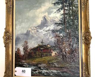 Oil Painting by Rolfe Hecke