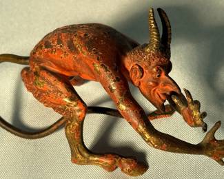 Vienna Cold Painted Bronze Devil