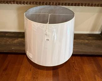 Striped Drum Lamp Shade