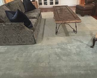 Seafoam Green Area Rug