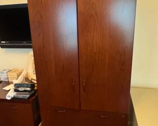 Office Wardrobe Cabinet with Drawers