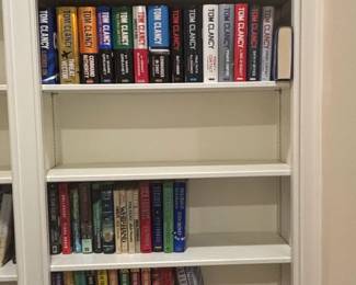 Collection of Tom Clancy and Dick Francis Novels
