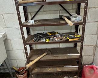 Industrial Metal Shelving Unit