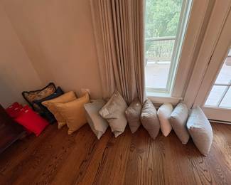 Assorted Decorative Throw Pillows