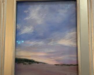 Susan Rainsmith Pastel Coastal Landscape Painting