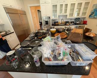 Assorted Kitchenware and Cookware Collection
