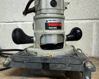 Black  Decker Industrial Heavy Duty Router