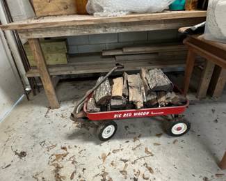 Roadmaster Big Red Wagon Toy Wagon
