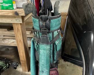 Vintage Datrek Golf Club Set with Golf Bag