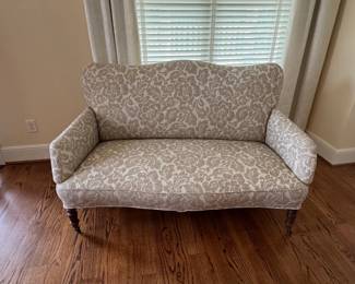 Camel Back Loveseat Settee