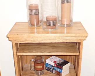 SM OAK BOOKCASE
