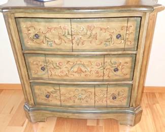 PAINTED 3 DRAWERS STORAGE 