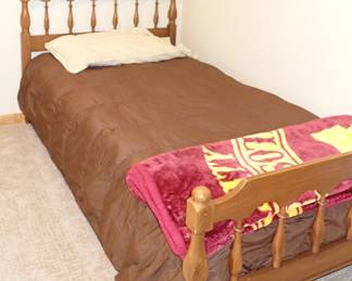 2 - TWIN BEDS - FRAME & MATRESS AND CAN BE MADE IN TO BUNK BEDS