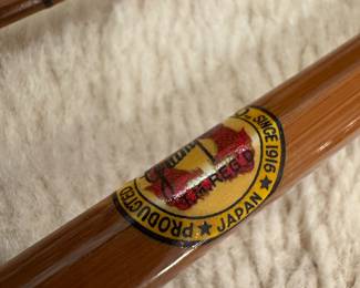 Vintage Japanese Kiraku & Co Fly Rod Set w/ Case