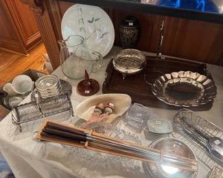 Collection of Vintage Dinner Accessories