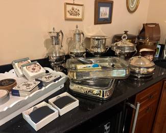 Collection of Vintage Bar Accessories